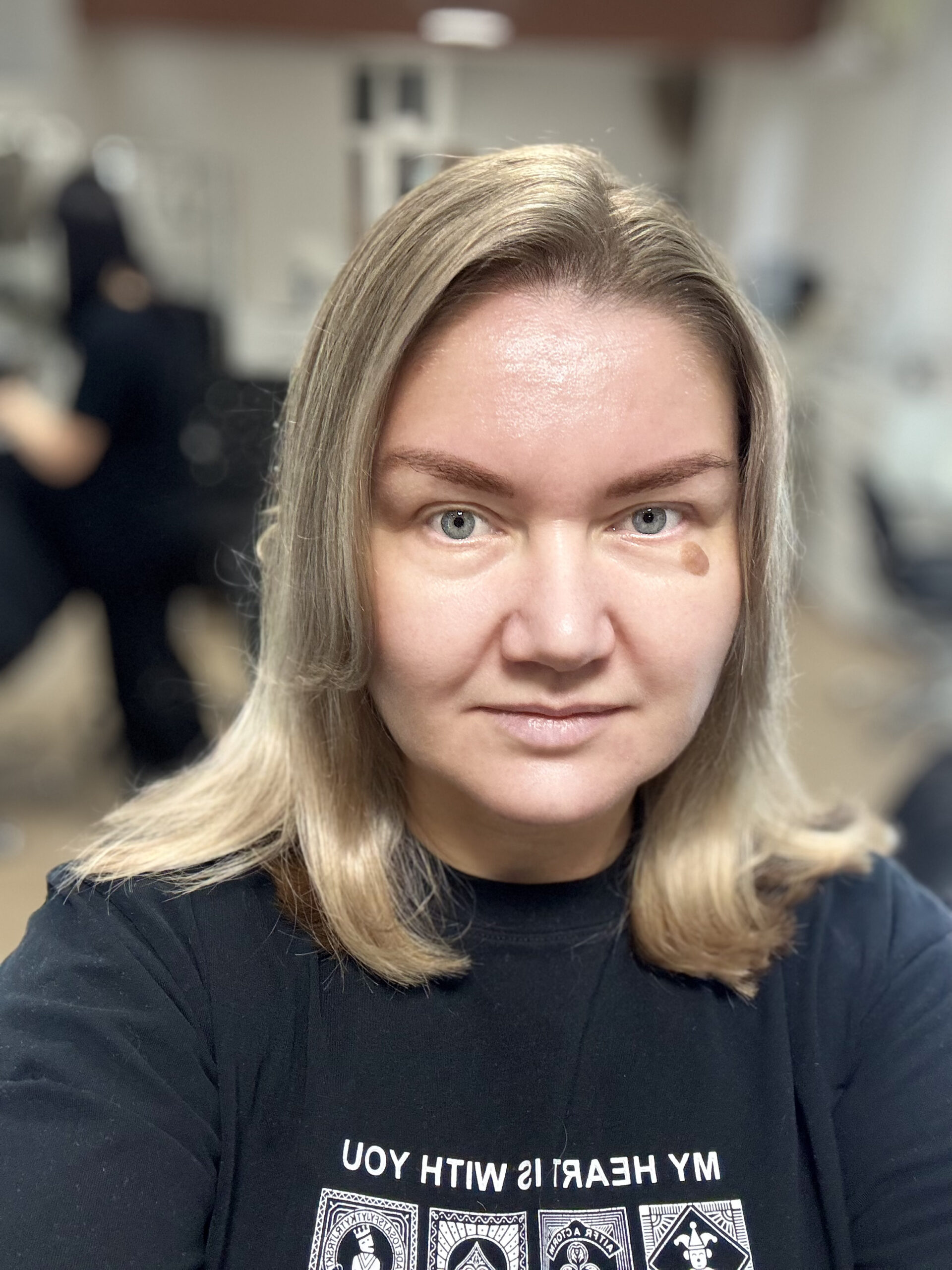 Татьяна за работой